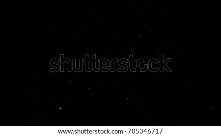 Part of a black starry night sky in the constellation Pegasus Royalty-Free Stock Photo #705346717