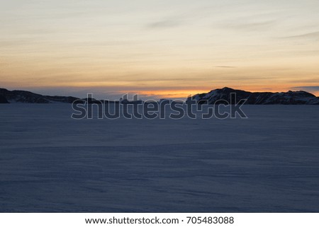 Sunset at its best. These pictures were taken at Larsemann hills at antarctica on 06-10-2017. The beauty of the dusk was at its best. These pictures were taken on the frozen southern ocean.