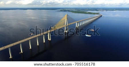 Rio Negro Bridge - Black River - Amazon