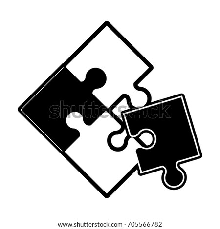 puzzle vector illustration