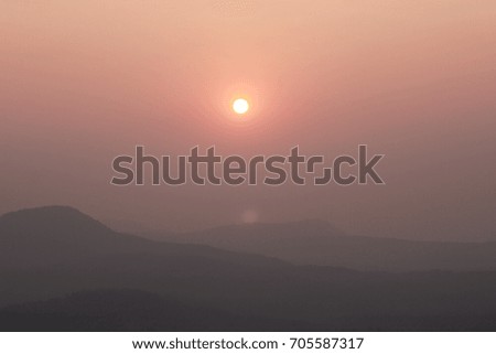Sun rise Phachana Dai