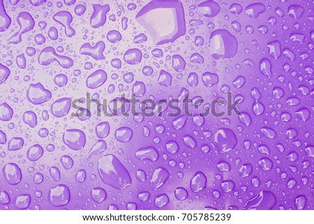  Colorful raindrops  as the background image. 