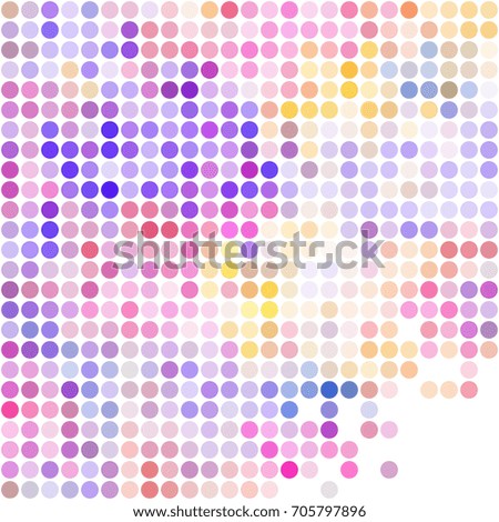 Abstract background Creative dots design