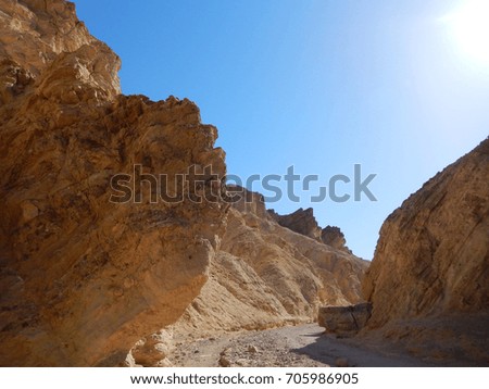 Death valley landscape
