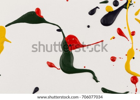 paint drops splash paper gouache artistic background