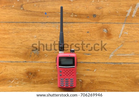Portable walkie-talkie