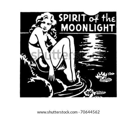 Spirit Of The Moonlight - Retro Ad Art Banner