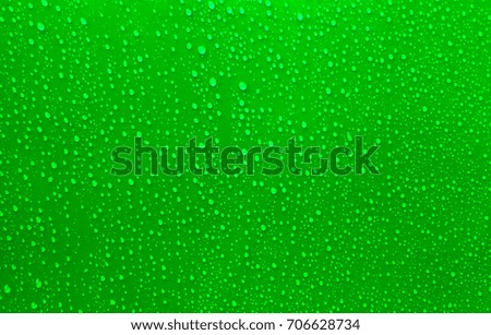  Colorful raindrops  as the background image. 