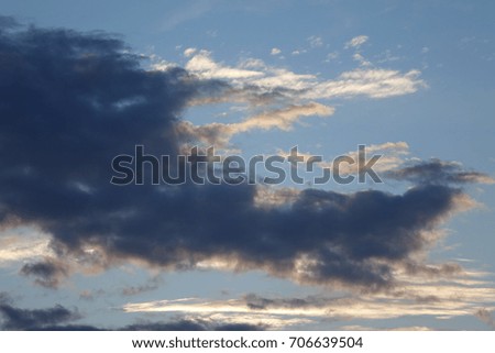 Abstract cloud background.Beautiful abstract cloud against the sky.