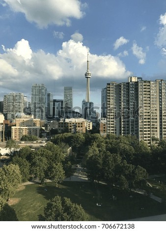 Toronto's view CN tower