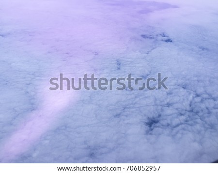 The sky background with tiny clouds,in abstract art design,pastel soft tone,glamour glow tone,blurry light design.