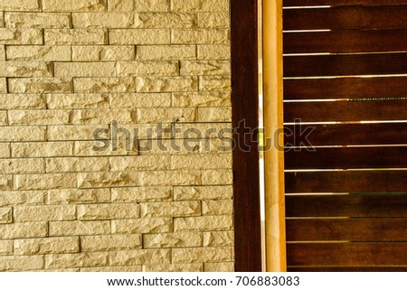 Ornamental stone and wood, Abstract texture.