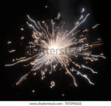 Firework Royalty-Free Stock Photo #707395633
