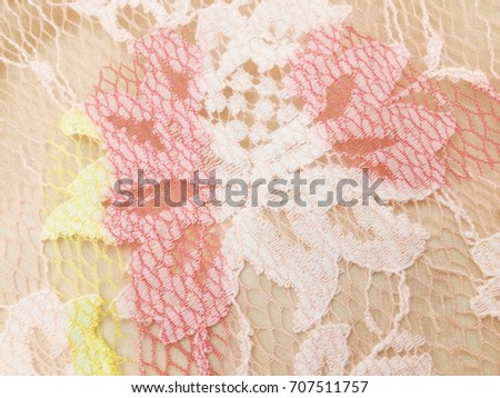 Seamless Lace Floral Background