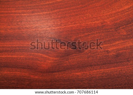 Red wood pattern of the surface texture