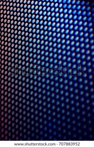 Colourful abstract background. Steel grating