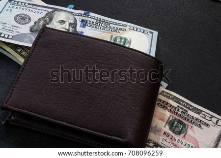 Image of an american dollar paper currency
