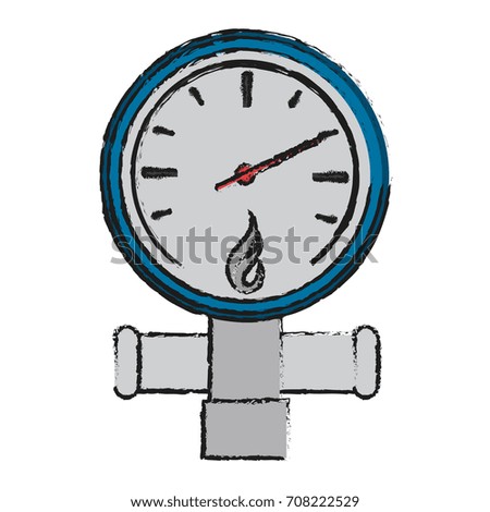 Isolated pressure gauge design