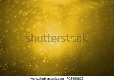 Abstract gold glitter bokeh. concept christmas and new year for background.