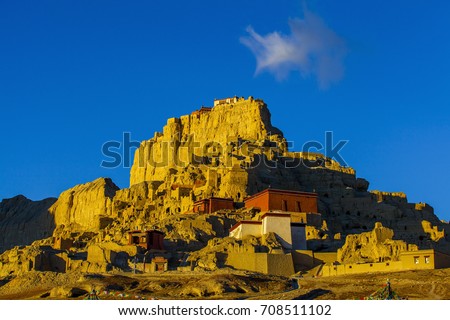 Guge ruins Zada County, Ngari Prefecture of Tibet