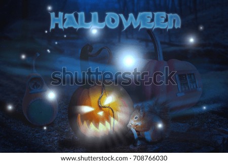 Halloween Jack-o’-Lantern