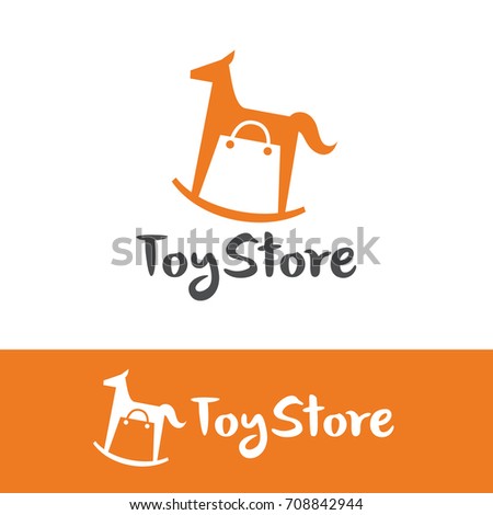 Toy Store Logo Template Design Vector, Emblem, Design Concept, Creative Symbol, Icon