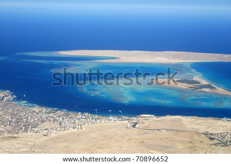 Giftun Island - Hurghada/Egypt Royalty-Free Stock Photo #70896652