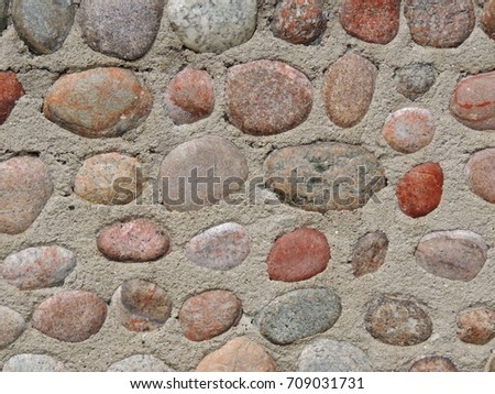 Stone wall detail