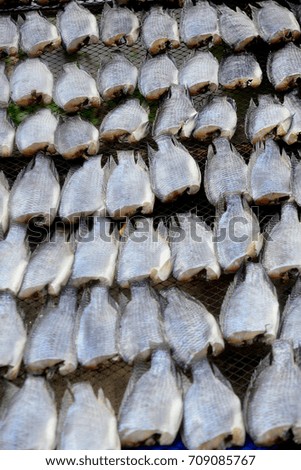 Dried salted fish