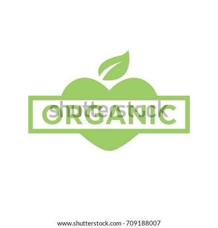 Organic vector logo design