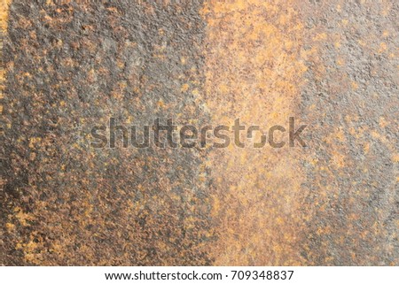 The vintage rusty grunge steel textured background