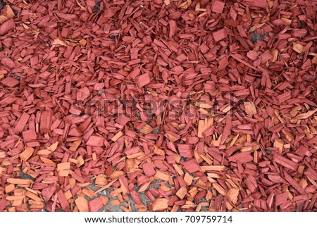 Background of alder wood chips close up ,wood chippings
