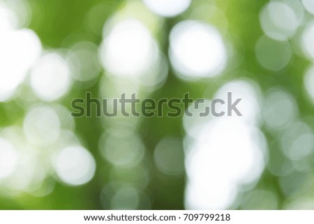 Green bokeh light background