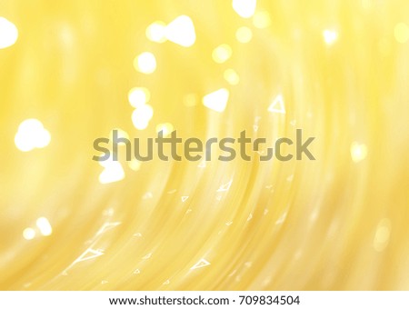 abstract illustration blur gold background with defocused bokeh