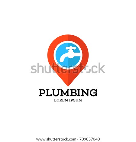 Plumbing Logo Vector Art