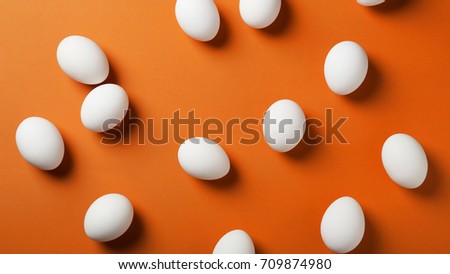 white eggs pattern, easter background 