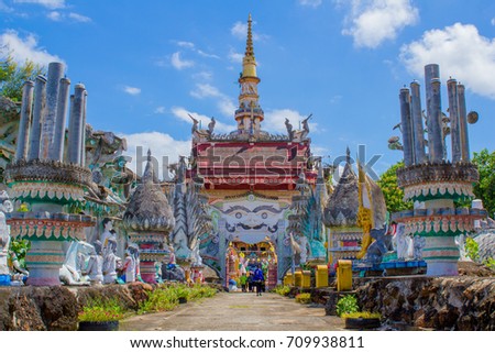 Thai temple,tourist area