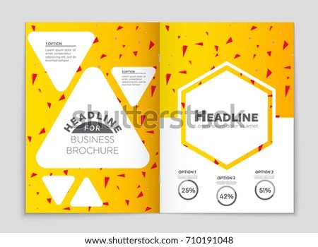 Abstract vector layout background set. For art template design, list, front page, mockup brochure theme style, banner, idea, cover, booklet, print, flyer, book, blank, card, ad, sign, sheet, a4