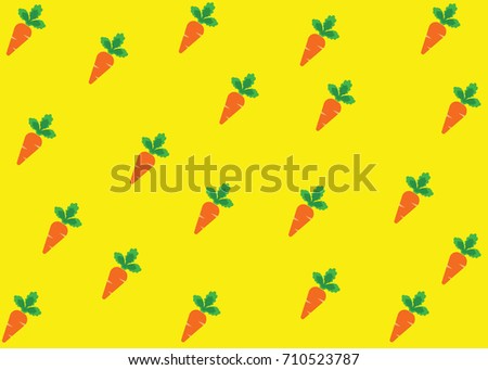 carrot vector pattern background