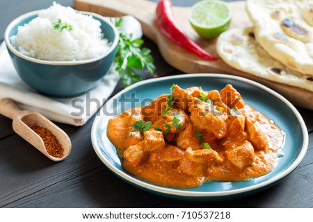Butter Chicken Royalty-Free Stock Photo #710537218