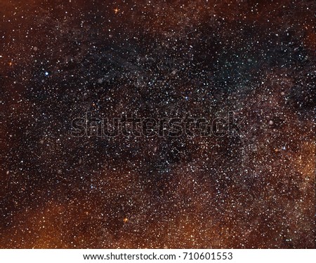 Starry night sky as background