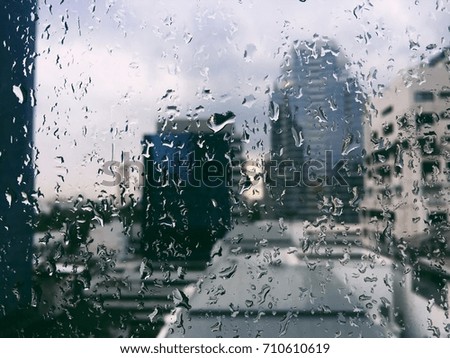 Rainy season.rain drop
