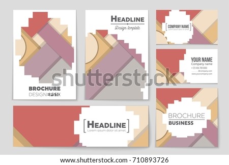 Abstract vector layout background set. For art template design, list, front page, mockup brochure theme style, banner, idea, cover, booklet, print, flyer, book, blank, card, ad, sign, sheet,, a4.