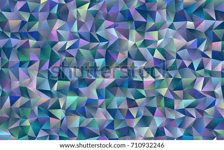 Light BLUE vector polygon abstract pattern. Modern geometrical abstract illustration with gradient. The completely new template can be used for your brand book.