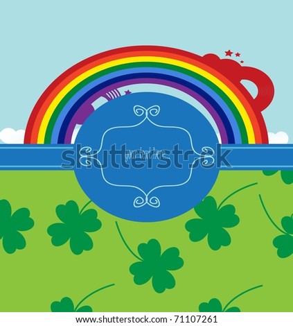 background for st. patrick day