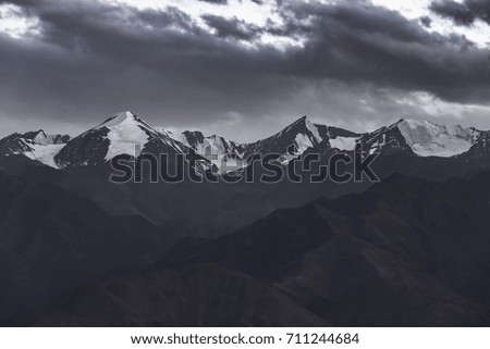Black and White Mountain peak.