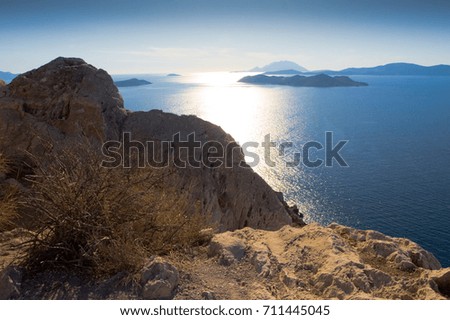 beautiful coast of greece