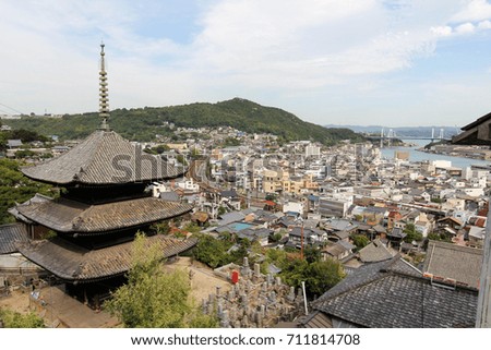 Onomichi city view