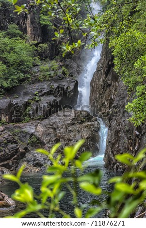 Klong Plu waterfall, Koh Chang island, Trat Province, Thailand