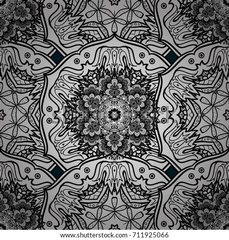 Pattern floral pattern. Wallpaper baroque, damask. Vector background. Graphic modern pattern.